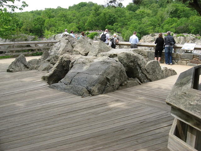 Viewing area (Olmsted Island) at main area of GFP