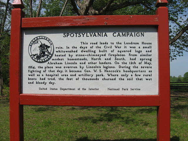 Spotsylvania sign