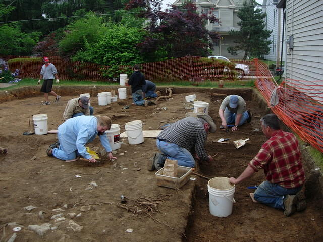 Excavating level three