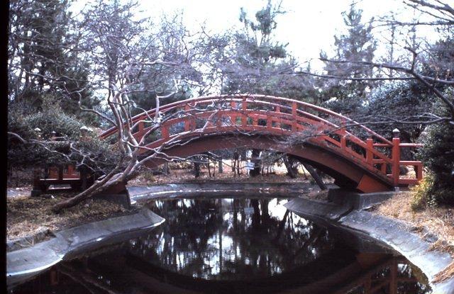 Bridge in Shrine Park on Sagmi Depot