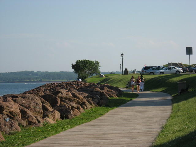 Boardwalk at Victoria Park Charlottetown