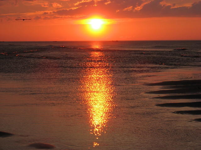 Sunset at Penderosa Beach