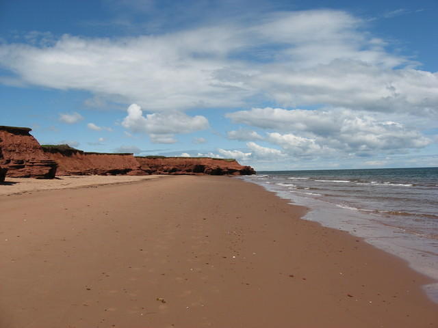 Looking West at Penderosa Beach