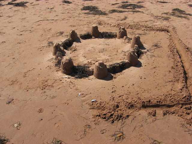 Sandcastle on Penderosa Beach