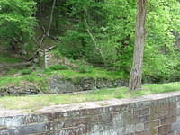 Remains of lockhouse at Lock #18