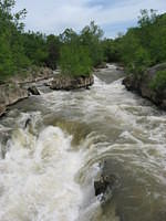 Crossing a gorge at GFP