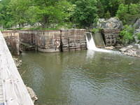 Flume waterfall