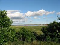 On the way to Cabot Beach Provincial Park