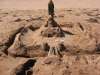 Sandcastle on Penderosa Beach