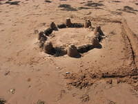 Sandcastle on Penderosa Beach